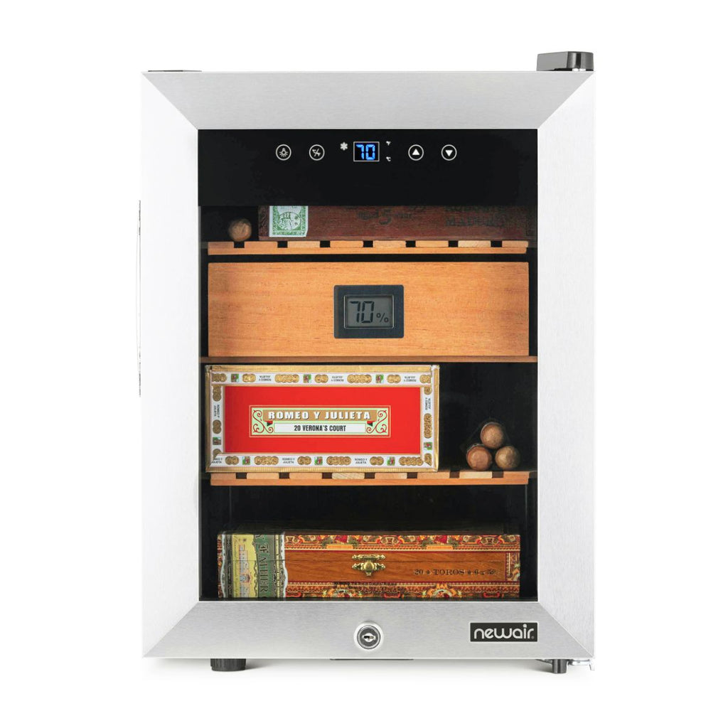 The Remington Electric Cabinet Humidor by Prestige - 2000 Cigar ct