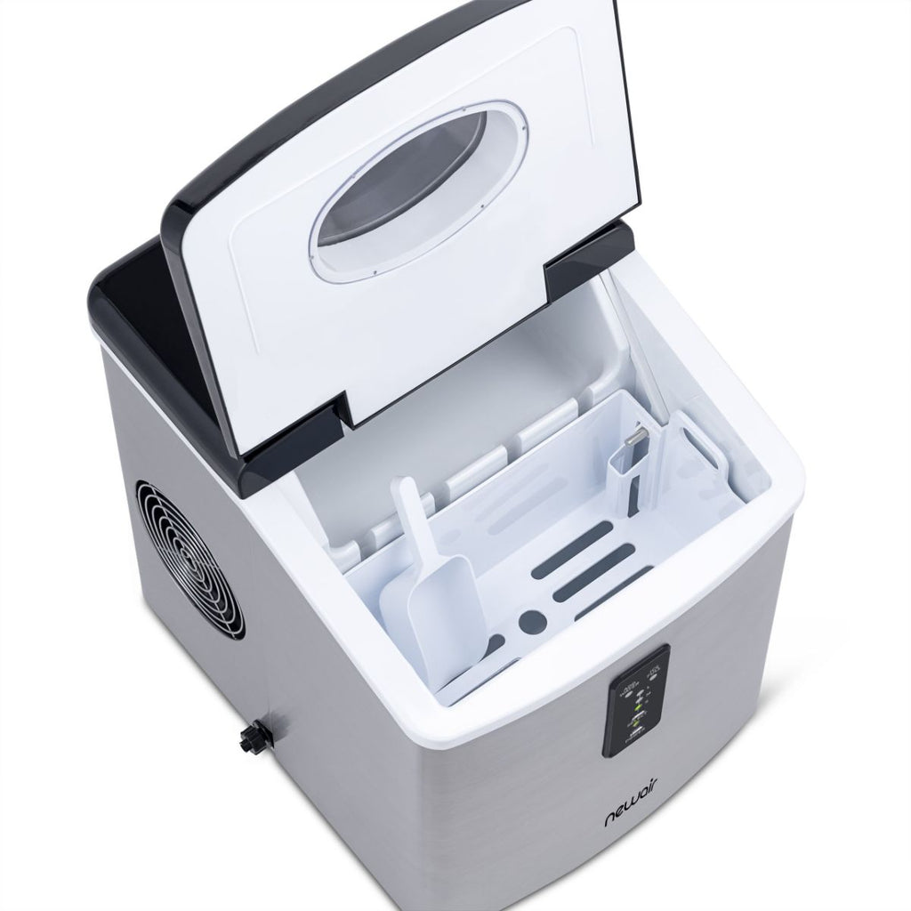 NewAir Clear Ice Maker | 45 lbs, Countertop & Portable